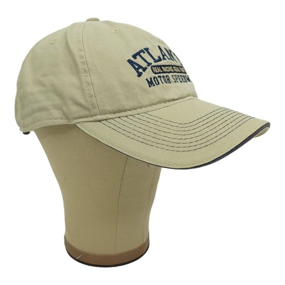 Atlanta Motor Speedway Adjustable Cap Trucker Baseball Hat Real Racing Real Fast - Picture 2 of 14